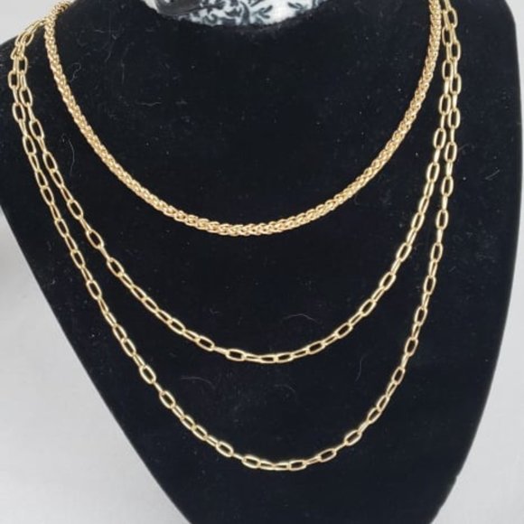 Amelia Rue Layered Necklaces w bracelet set - Picture 5 of 5